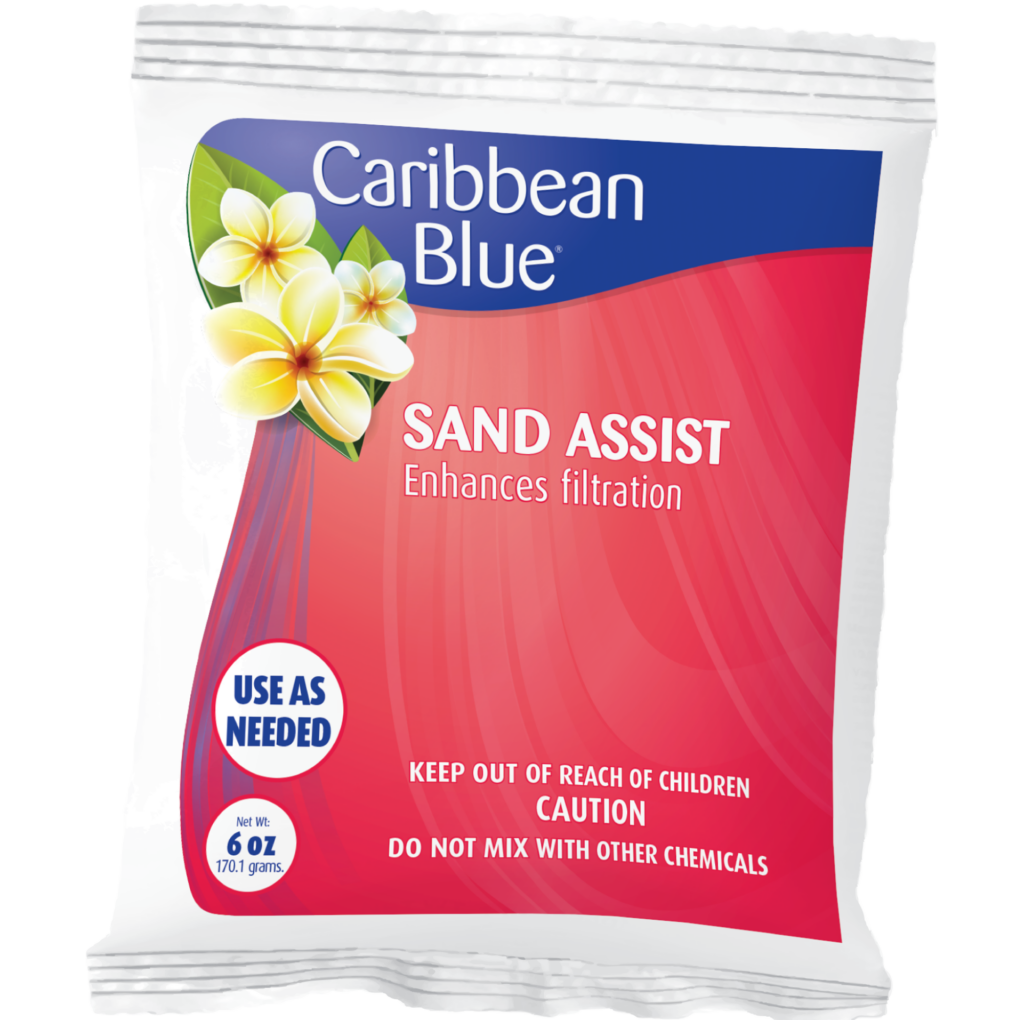 Pool Filter Enhancer Caribbean Blue Sand Assist Filter Enhancer - Shop Valley Pool & Spa ...
