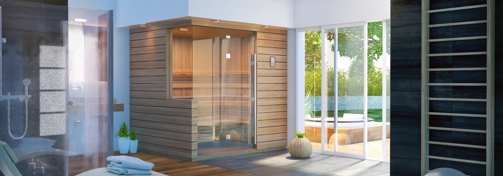 Pittsburgh Finnleo Designer Series Sauna | Washington Pool Store