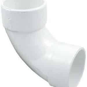 Waterway PVC Pipe Fitting, 90 Degree Sweep Elbow 411-9130