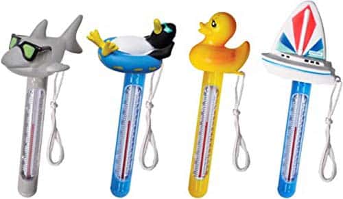 Swimline Hydrotools Floating Pool and Spa Character Thermometer