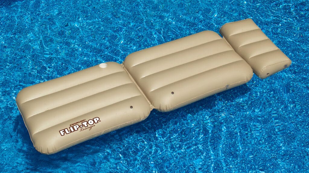 Swimline 90601 Flip Top Lounger - Shop Valley Pool & Spa - Floats ...