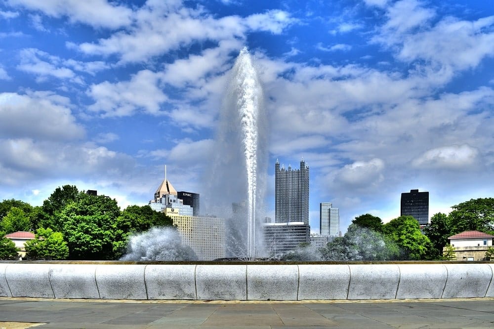Fountain in Point State Park, Pittsburgh