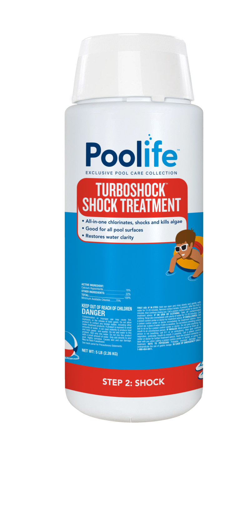 Poolife Turboshock 78% Cal-Hypo Chlorine Shock - Shop Valley Pool & Spa ...