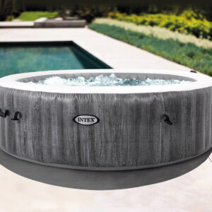 Intex Pure Spa Greywood Deluxe Inflatable Hot Tub