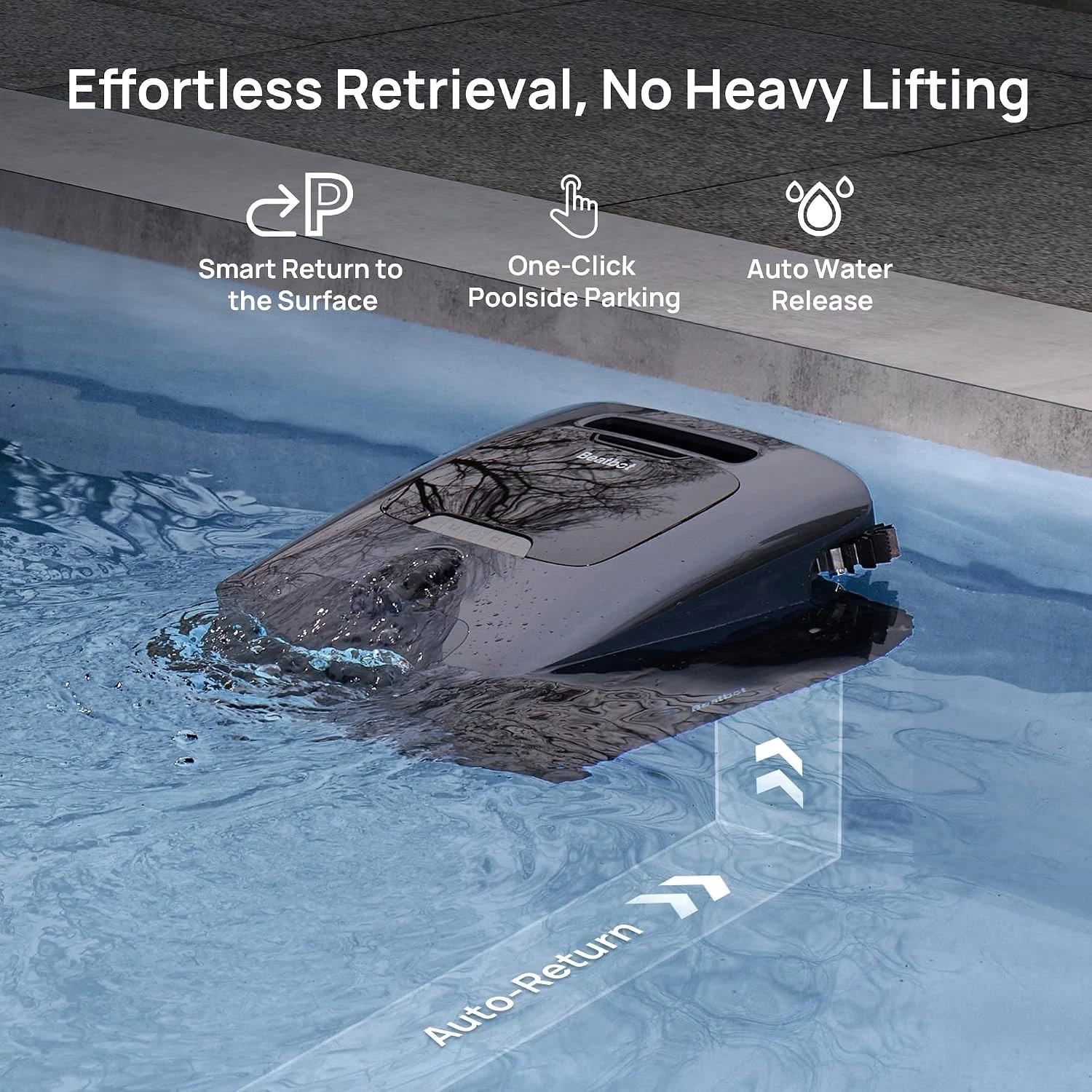 Beatbot P300 Ultra Cordless Robotic Swimming Pool Cleaning Vacuum - Image 2