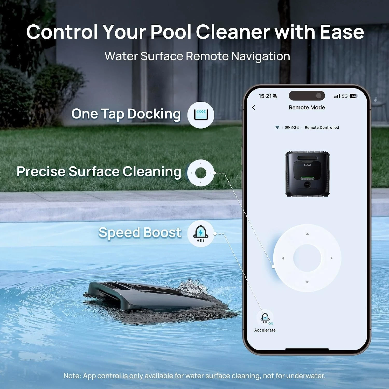 Beatbot P300 Ultra Cordless Robotic Swimming Pool Cleaning Vacuum - Image 5